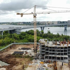 Ход строительства в ЖК «Высота» за Июль — Сентябрь 2025 года, 4