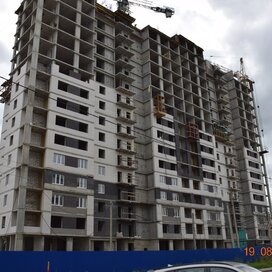 Ход строительства в ЖК «Династия» за Июль — Сентябрь 2025 года, 4