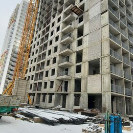 Ход строительства в ЖК «Новалэнд» за Январь — Март 2025 года, 1