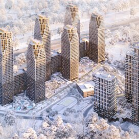 Купить 3-комнатную квартиру в небоскребе в ЖК NOVA в Москве и МО - изображение 1