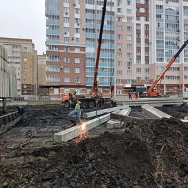 Ход строительства в ЖК «Охра» за Октябрь — Декабрь 2025 года, 4