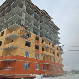 Ход строительства в ЖК «Ельниково-сити» за Октябрь — Декабрь 2025 года, 3