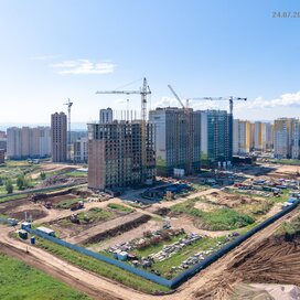 Ход строительства в ЖК «Аллея Парк» за Июль — Сентябрь 2026 года, 4