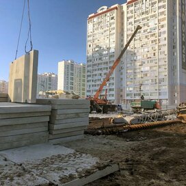 Ход строительства в ЖК «Левенцовский» за Октябрь — Декабрь 2018 года, 3