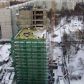 Ход строительства в ЖК «Счастье в Лианозово» за Январь — Март 2019 года, 2