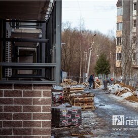 Ход строительства в ЖК «Клены» за Январь — Март 2019 года, 2