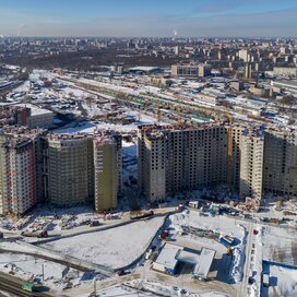 Ход строительства в ЖК «Дом на Блюхера» за Январь — Март 2019 года, 2