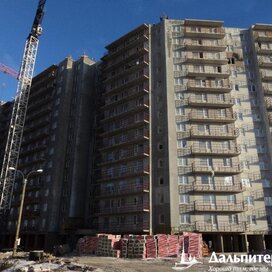 Ход строительства в ЖК «Парголово» за Январь — Март 2019 года, 4