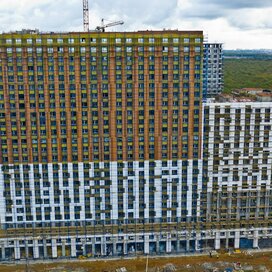 Ход строительства в городе-парке «Первый Московский» за Июль — Сентябрь 2019 года, 4