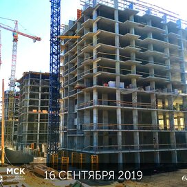 Ход строительства в ЖК «Сердце Ростова 2» за Июль — Сентябрь 2019 года, 5