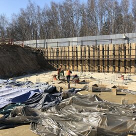 Ход строительства в ЖК «Сказочный лес» за Январь — Март 2020 года, 2
