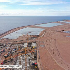 Ход строительства в ЖК «Морская набережная. Бульвар» за Январь — Март 2020 года, 2