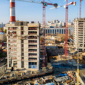 Ход строительства в ЖК «Павелецкая Сити» за Октябрь — Декабрь 2020 года, 2