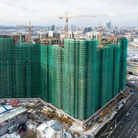 Ход строительства в ЖК «Династия» за Январь — Март 2021 года, 4