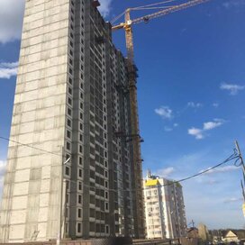 Ход строительства в ЖК на Лесозаводской за Апрель — Июнь 2021 года, 4