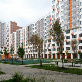 Ход строительства в квартале «Новокрасково» за Апрель — Июнь 2021 года, 2