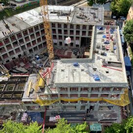 Ход строительства в ЖК KAZAKOV Grand Loft за Апрель — Июнь 2021 года, 1