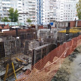 Ход строительства в ЖК «Енисей» за Октябрь — Декабрь 2021 года, 3