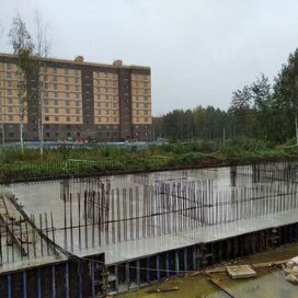 Ход строительства в ЖК «АЭРОПАРК» за Июль — Сентябрь 2021 года, 2