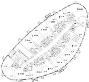 Квартира 52 м², 2-комнатные - изображение 1