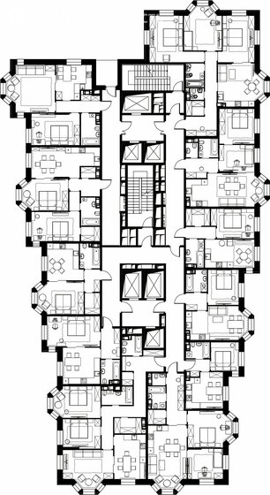 86,5 м², 3-комнатная квартира 38 319 500 ₽ - изображение 92