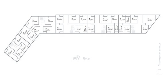 Квартира 35,9 м², 1-комнатная - изображение 2