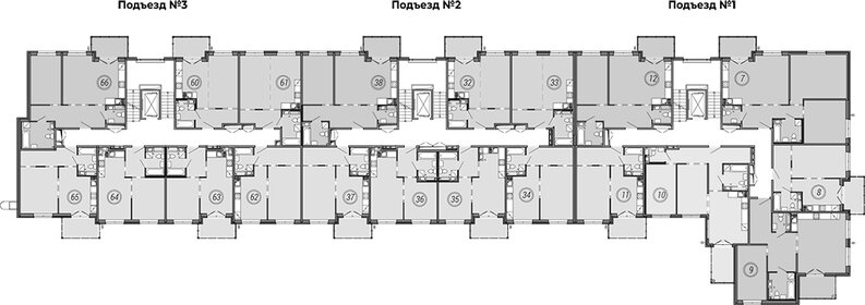 38 м², 1-комнатная квартира 6 900 000 ₽ - изображение 75