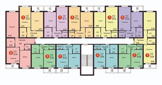 Квартира 30,8 м², 1-комнатная - изображение 2