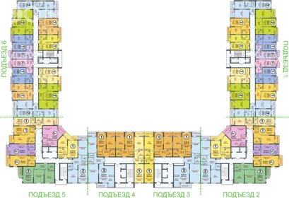Квартира 68 м², 2-комнатная - изображение 5