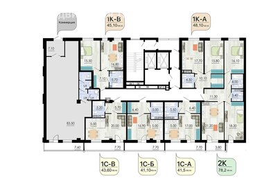 Квартира 135,2 м², 3-комнатная - изображение 2
