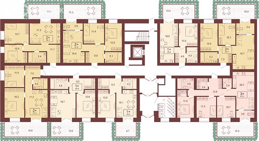 40 м², 1-комнатная квартира 4 490 000 ₽ - изображение 82