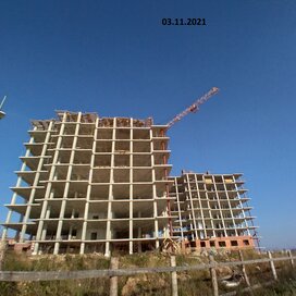 Ход строительства в ЖК «Видный» за Октябрь — Декабрь 2021 года, 5