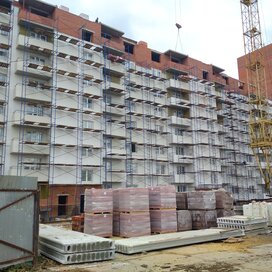 Ход строительства в доме по ул. Гагарина за Июль — Сентябрь 2021 года, 3