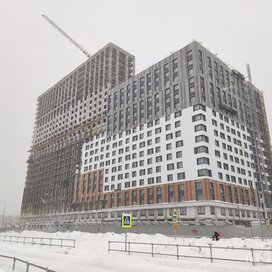 Ход строительства в городе-парке «Первый Московский» за Январь — Март 2022 года, 5