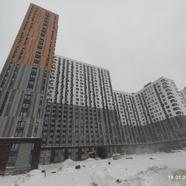 Ход строительства в городе-парке «Первый Московский» за Январь — Март 2022 года, 6