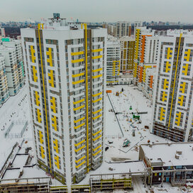 Ход строительства в ЖК «Аксиома» за Октябрь — Декабрь 2021 года, 4