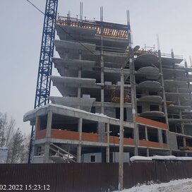 Ход строительства в жилом доме Курья Парк за Январь — Март 2022 года, 1