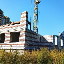 Ход строительства в ЖК «Астраханская» за Июль — Сентябрь 2021 года, 1
