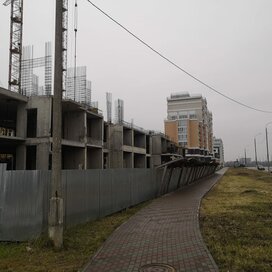 Ход строительства в ЖК по ул. Макаренко за Октябрь — Декабрь 2021 года, 3