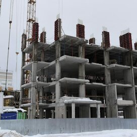 Ход строительства в ЖК по ул. Макаренко за Январь — Март 2022 года, 4