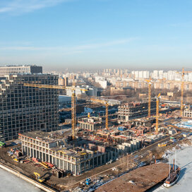 Ход строительства в квартале «Ривер Парк Коломенское» за Январь — Март 2022 года, 3