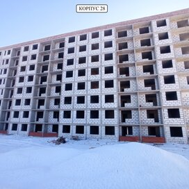 Ход строительства в микрорайоне «Красногорский» за Январь — Март 2022 года, 2