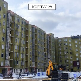 Ход строительства в микрорайоне «Красногорский» за Апрель — Июнь 2022 года, 3
