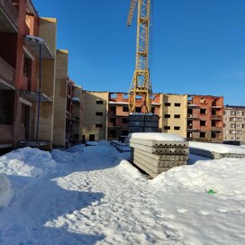Ход строительства в ЖК «Квартал Победы» за Январь — Март 2022 года, 4