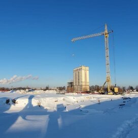 Ход строительства в ЖК «Юбилейный» за Январь — Март 2022 года, 1