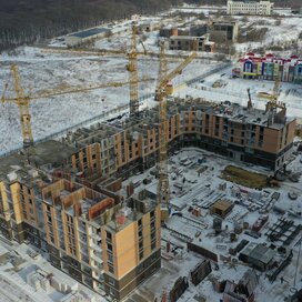 Ход строительства в ЖК «Российский» за Январь — Март 2022 года, 6