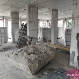 Ход строительства в ЖК «Смирновский» за Январь — Март 2022 года, 1