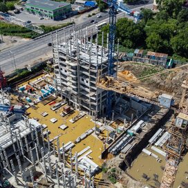 Ход строительства в ЖК «Парус» за Июль — Сентябрь 2022 года, 4