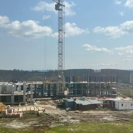 Ход строительства в ЖК «Метрополь» за Апрель — Июнь 2022 года, 2