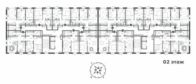 Квартира 42,4 м², 1-комнатная - изображение 2